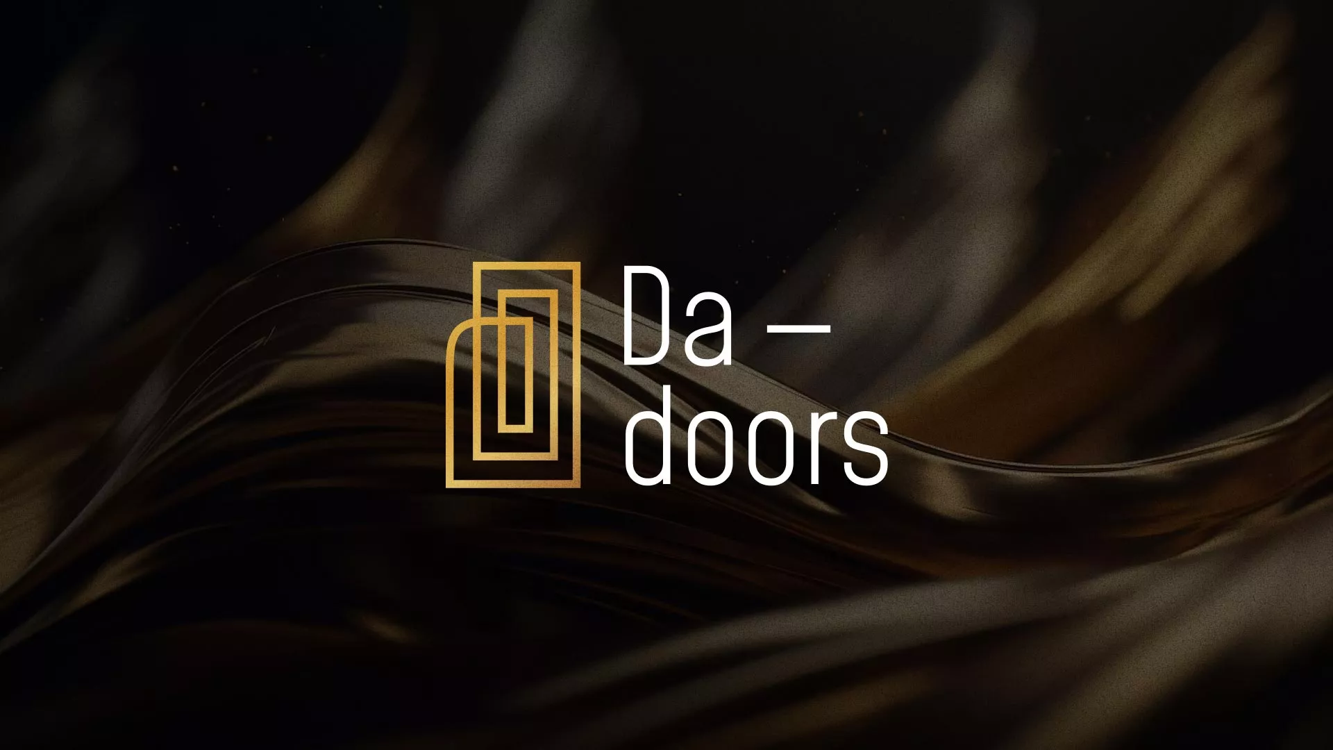 Разработка логотипа для компании «DA-DOORS» в Светлом